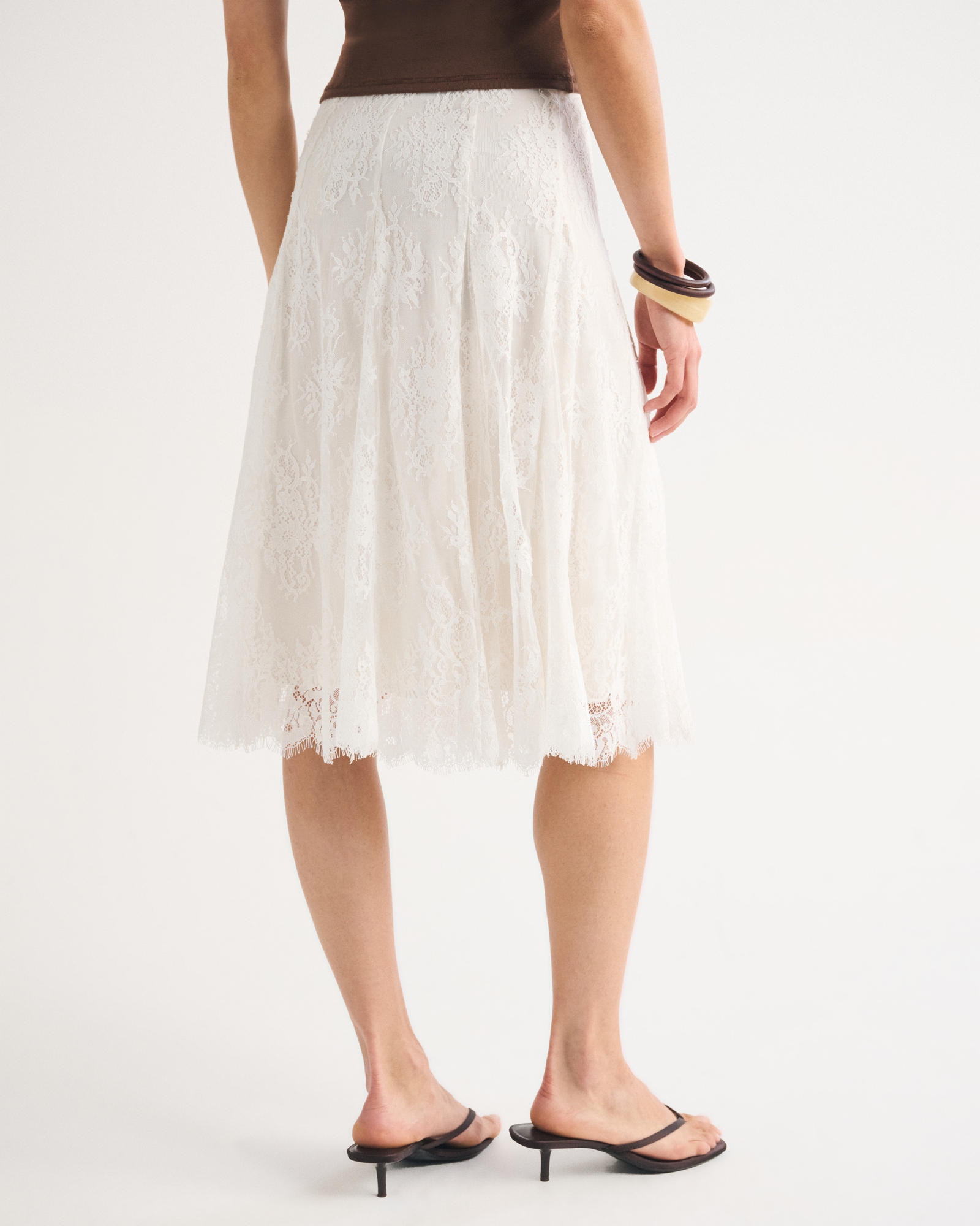 Lace Midi Skirt thumbnail 5