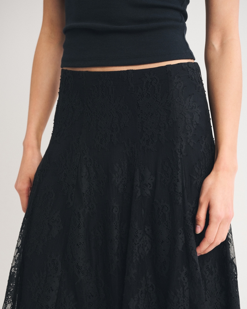 Lace Midi Skirt - thumbnail 8