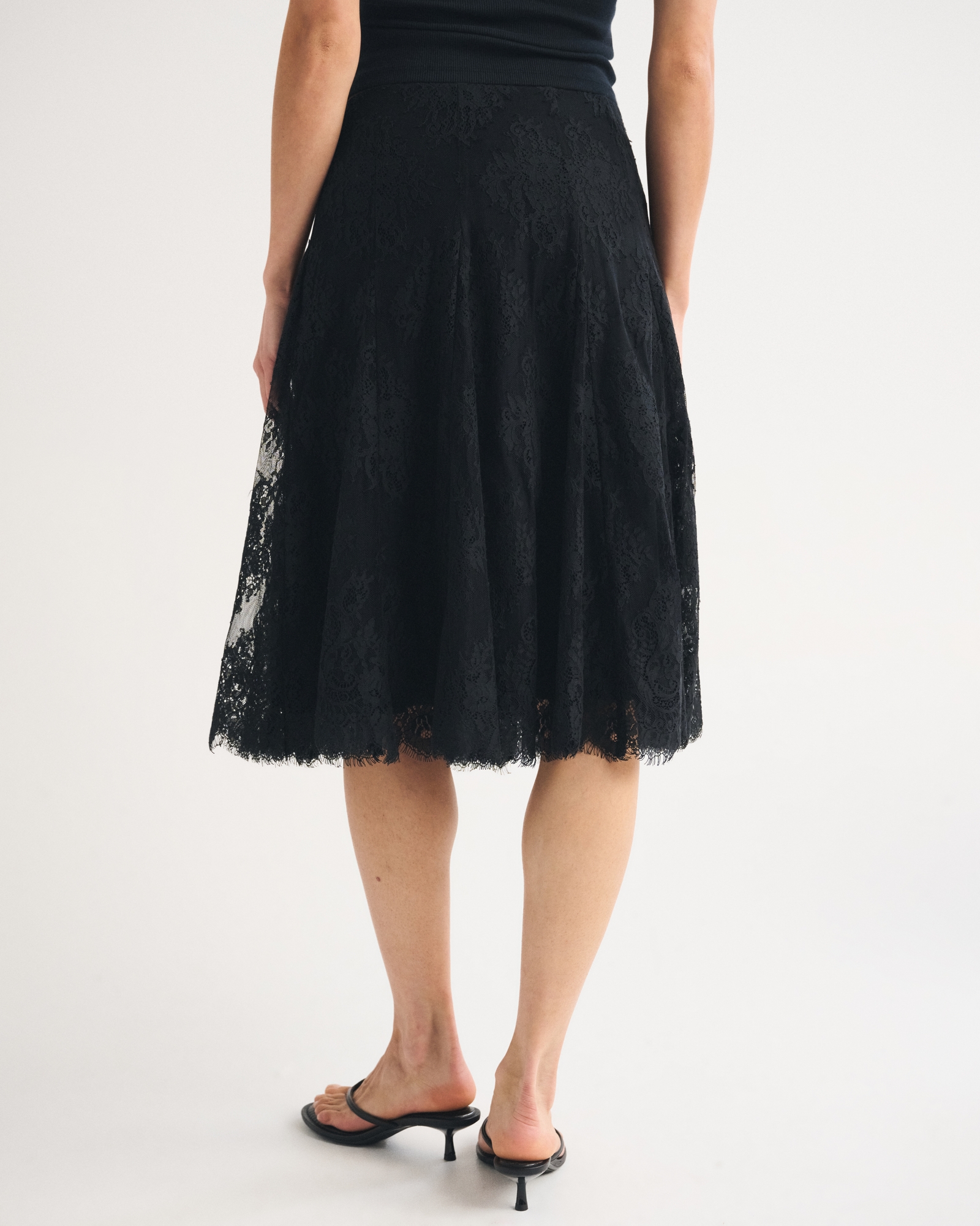 Lace Midi Skirt thumbnail 5
