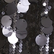 black sequin