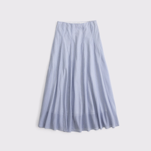 Женские юбки Abercrombie & Fitch 100% Cotton High Rise Maxi Skirt