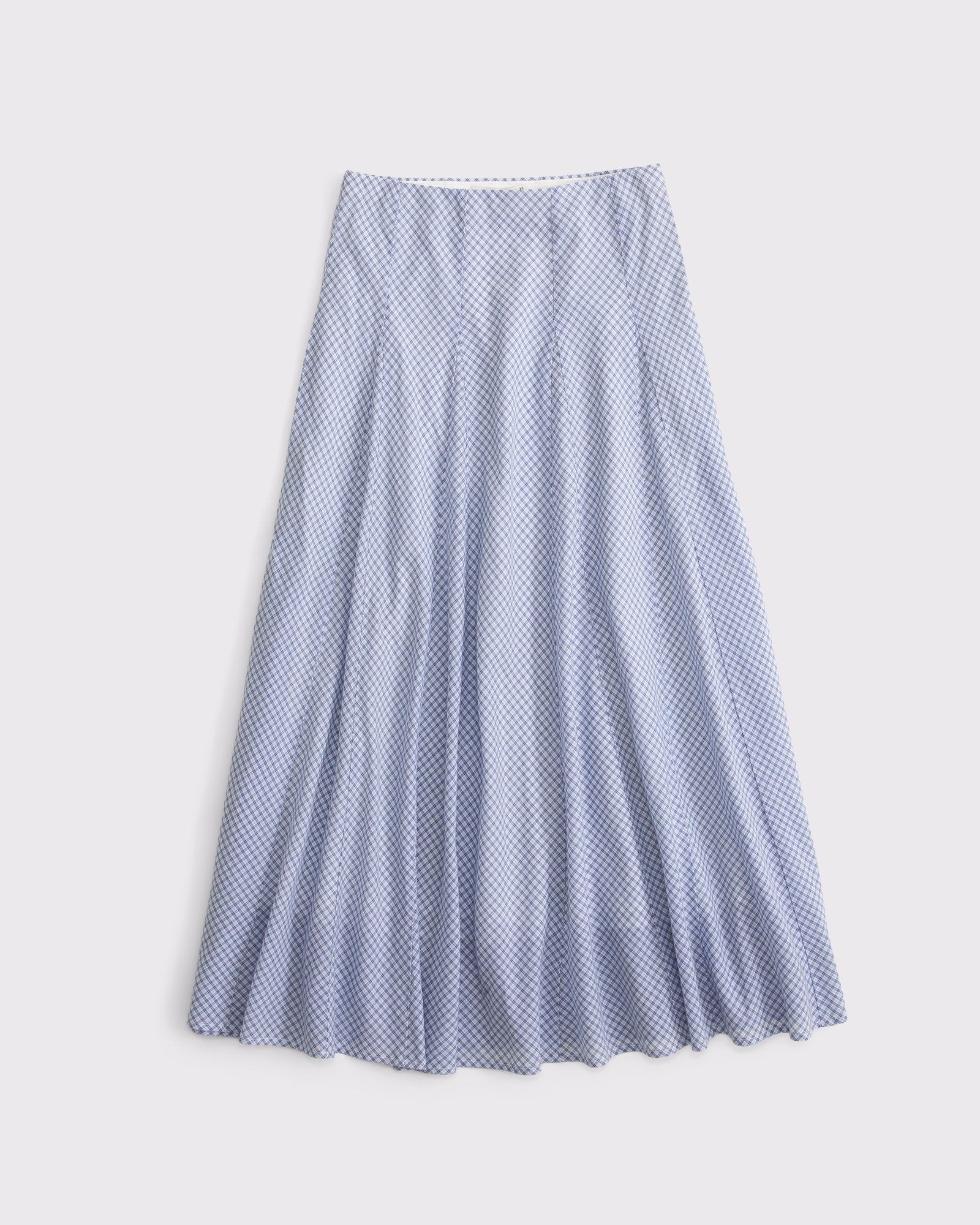 100% Cotton High Rise Maxi Skirt thumbnail 6