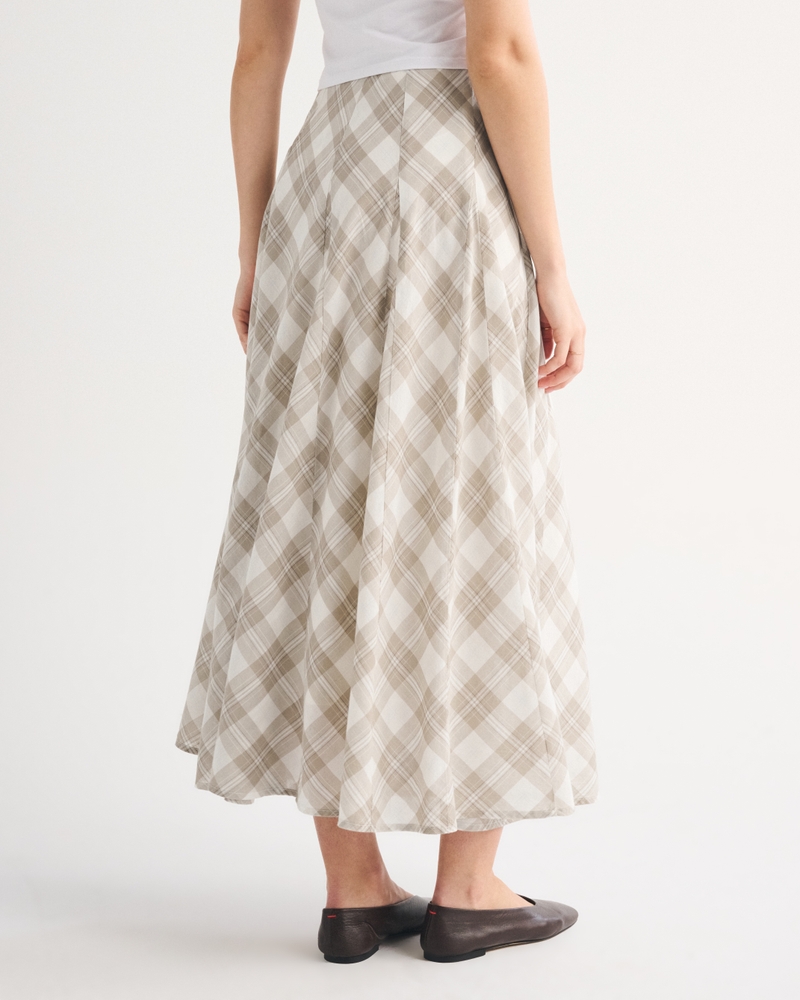 100% Cotton High Rise Maxi Skirt - thumbnail 10