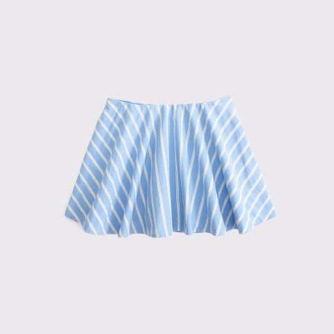 Женские юбки Abercrombie & Fitch Poplin Flounce Skort