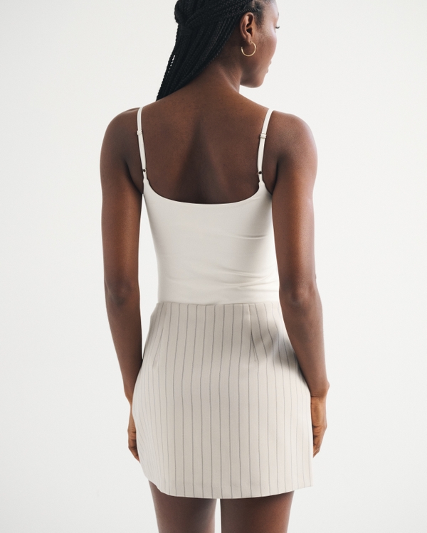 Menswear Wrap Skort