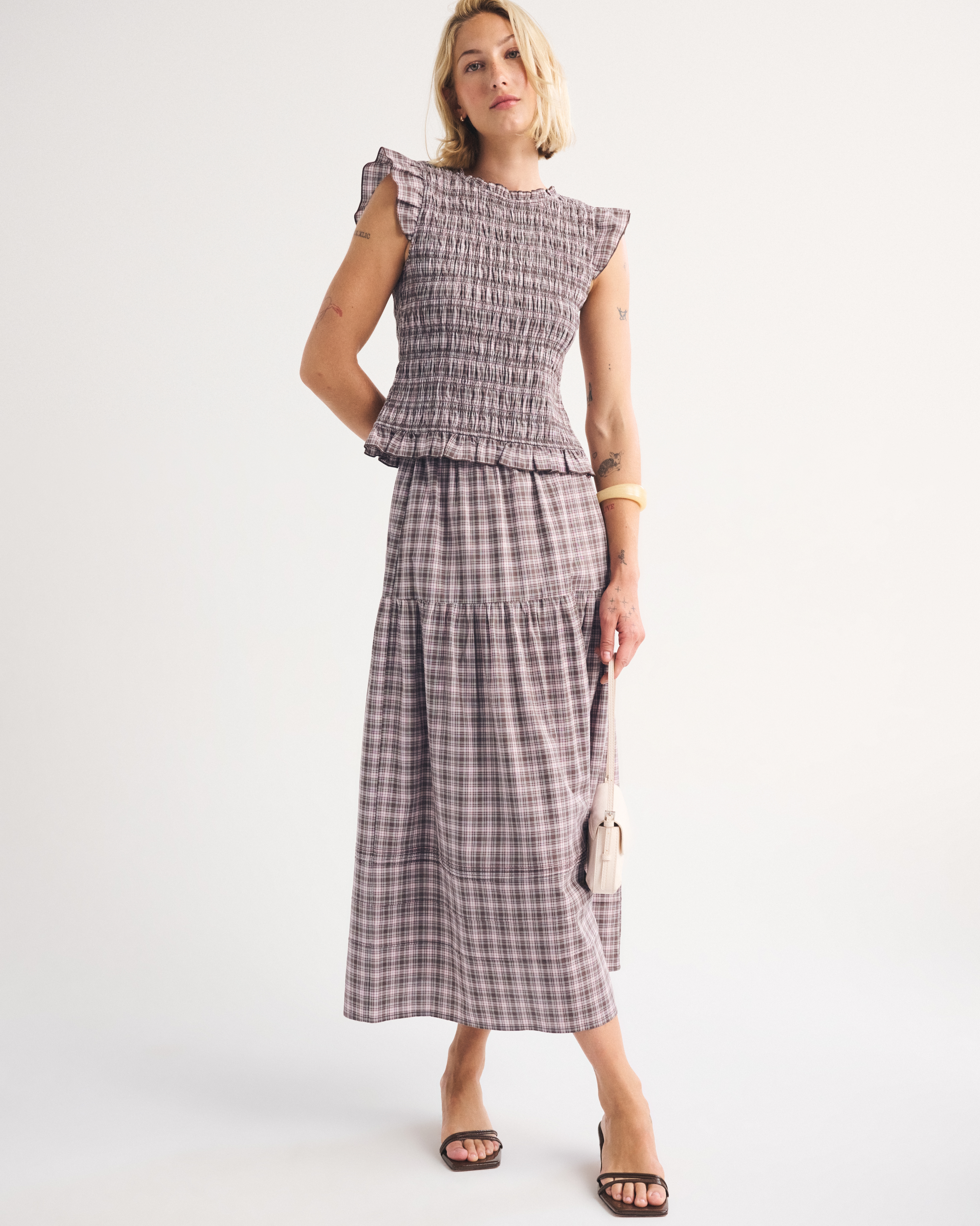 Женские юбки Abercrombie & Fitch 100% Cotton Maxi Skirt — фото 2