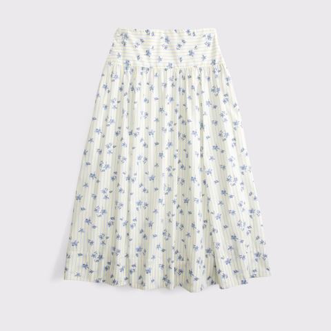 Женские юбки Abercrombie & Fitch High Rise Maxi Skirt