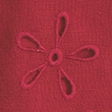 fiery red
