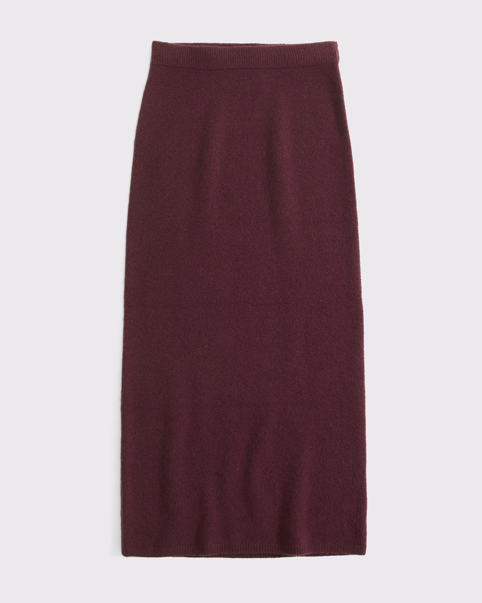 Merino Wool-Blend High Rise Sweater Maxi Skirt thumbnail 6