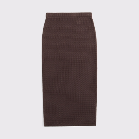 Женские юбки Abercrombie & Fitch High Rise Crochet Midi Skirt