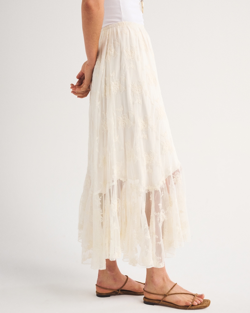 Embroidered Maxi Skirt - thumbnail 10