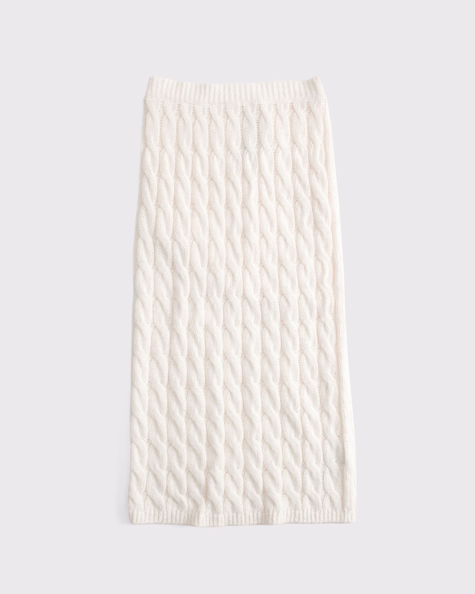 Airspun Cotton-Blend Cable Maxi Skirt thumbnail 6