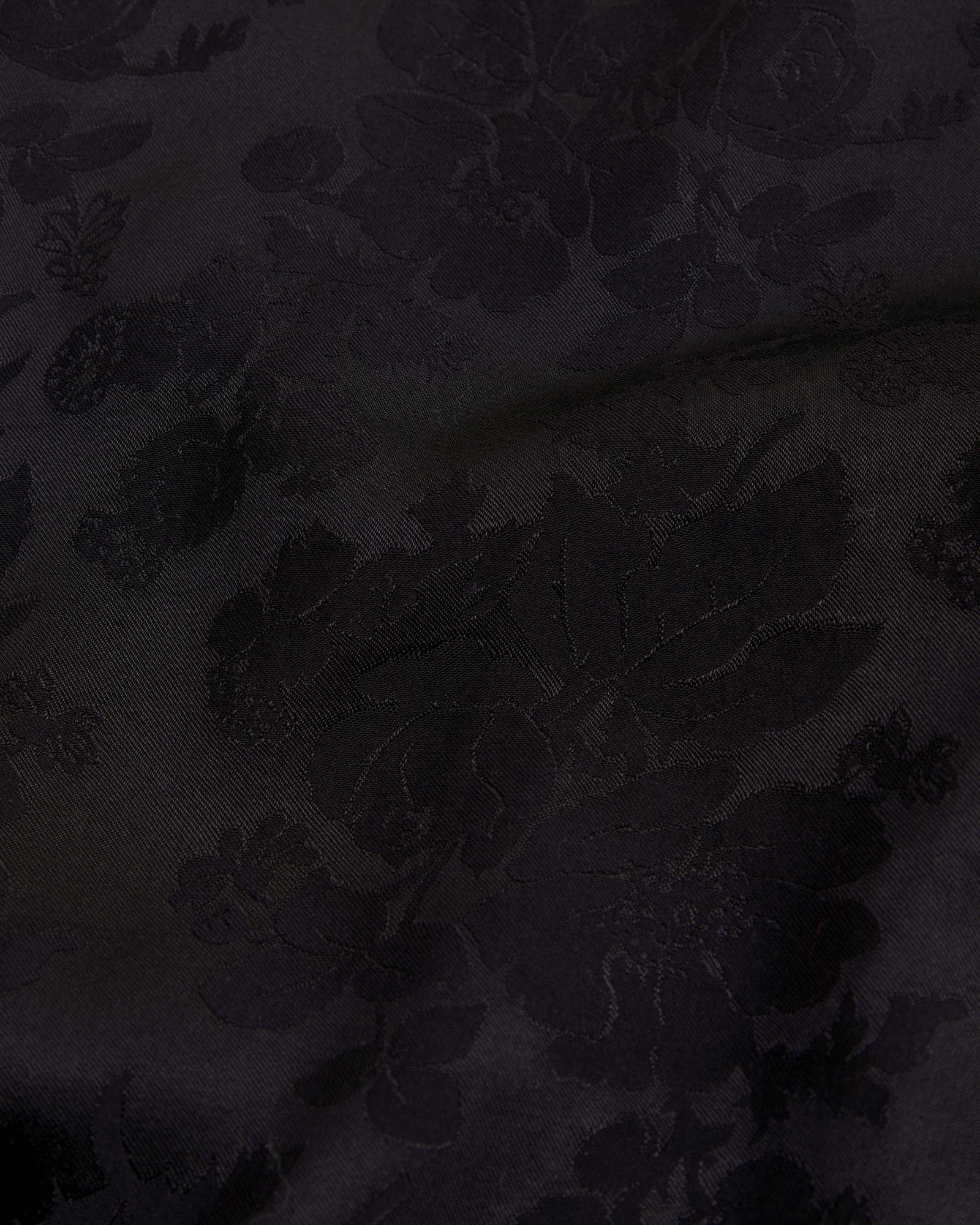 High Rise Satin Jacquard Maxi Skirt thumbnail 7