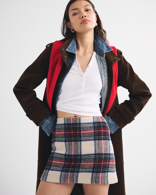 A&F Scarlett Mini Skort by Abercrombie & Fitch