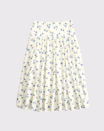 Drop-Waist Side-Button Midi Skirt from Abercrombie & Fitch - $49.99