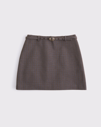 The A&F Scarlett Forme Belted Mini Skort