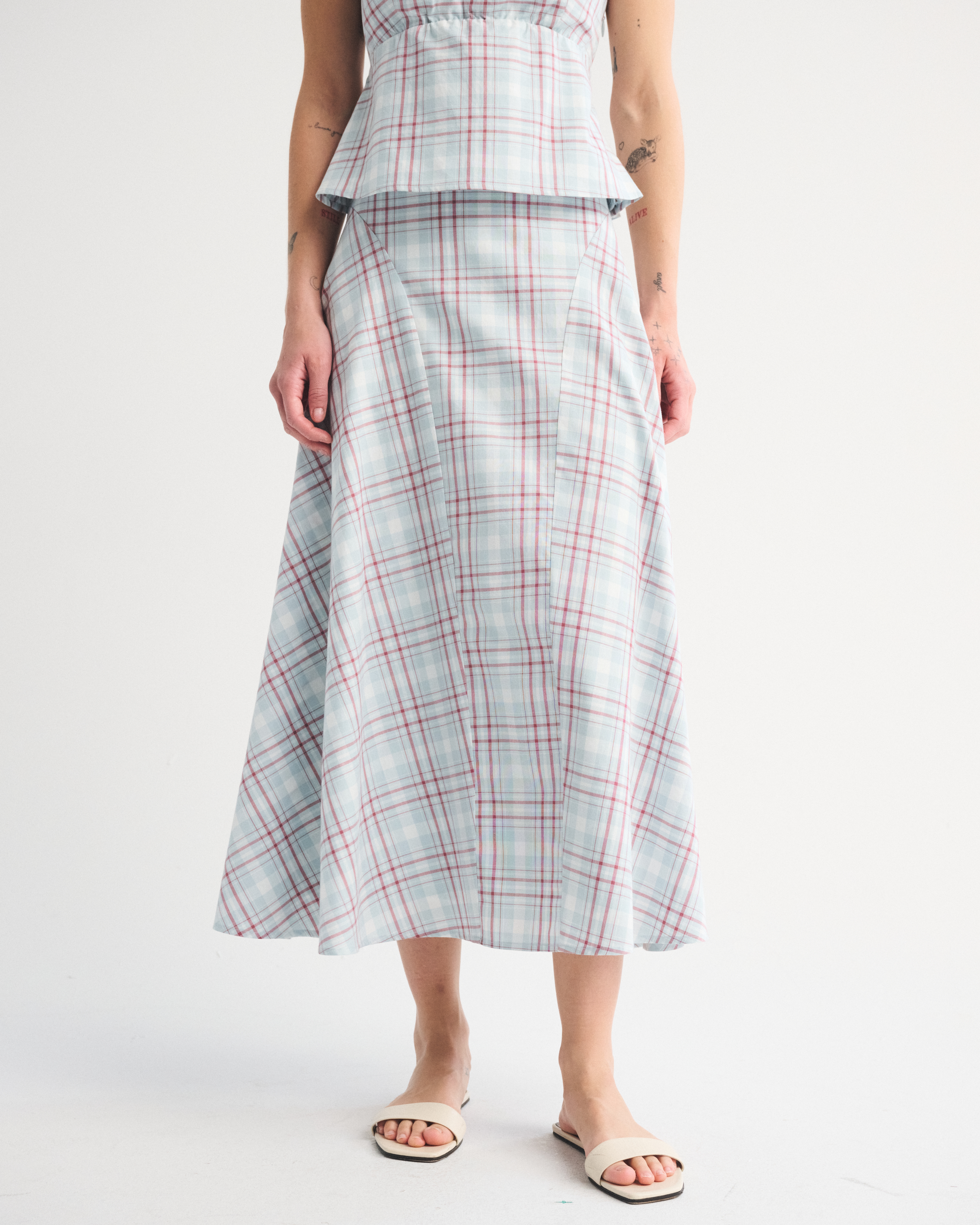 Женские юбки Abercrombie & Fitch High Rise Flowy Maxi Skirt — фото 3
