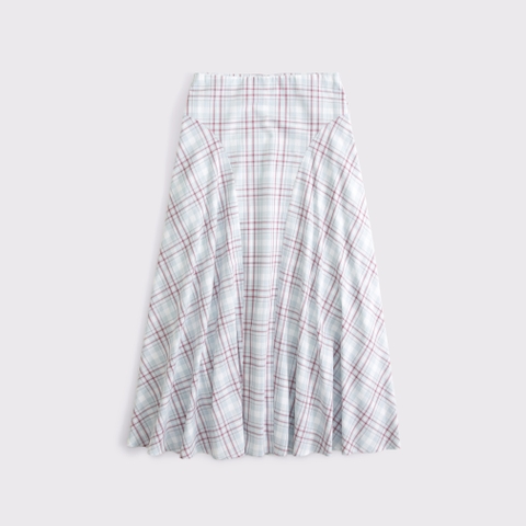 Женские юбки Abercrombie & Fitch High Rise Flowy Maxi Skirt