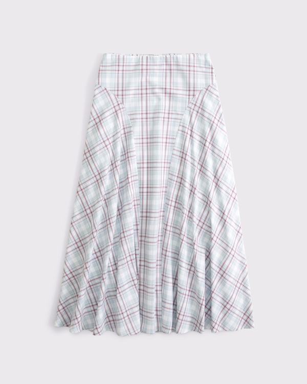 High Rise Flowy Maxi Skirt