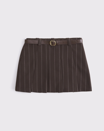 Pleated Belted Mini Skort from Abercrombie & Fitch - $48.99