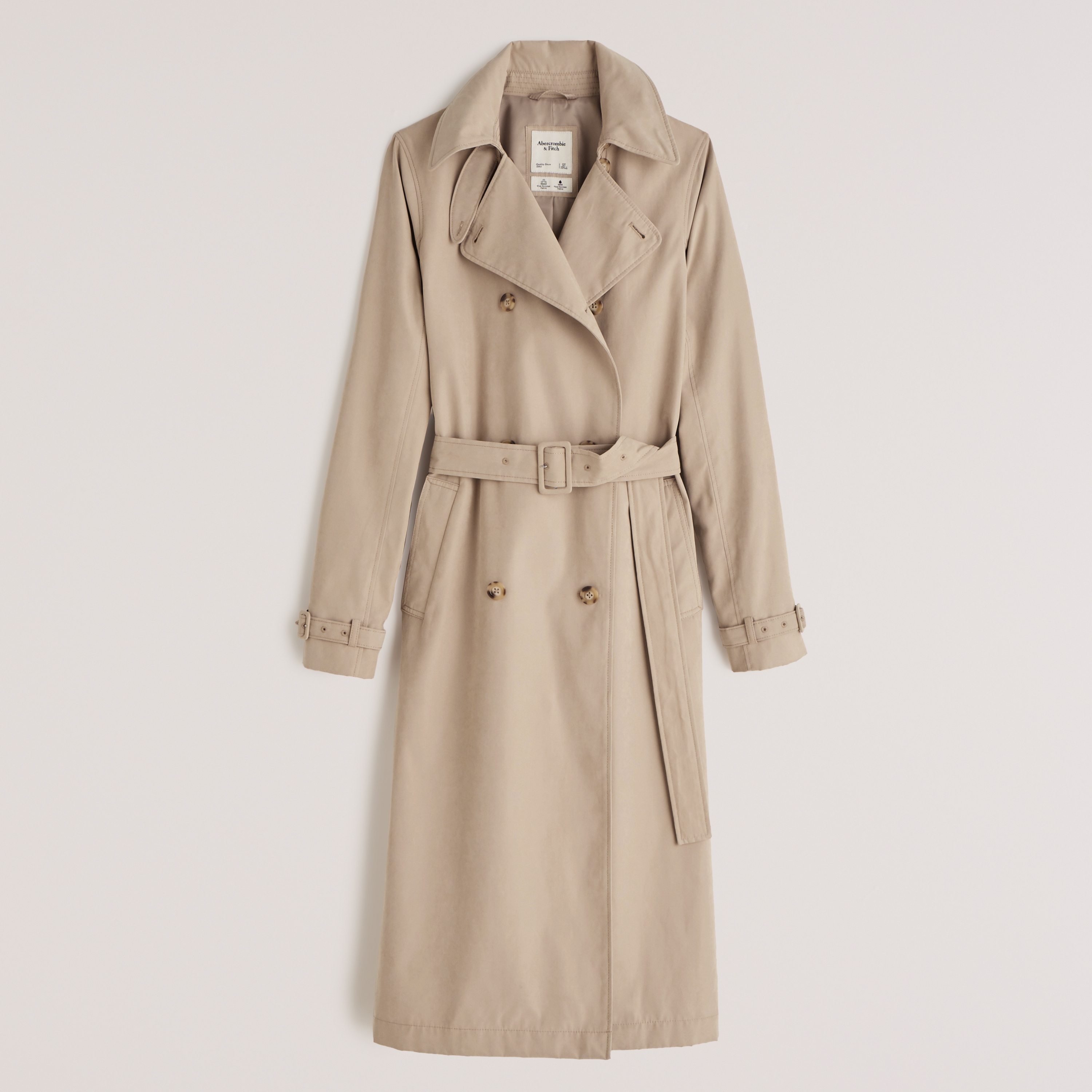 abercrombie pink trench coat