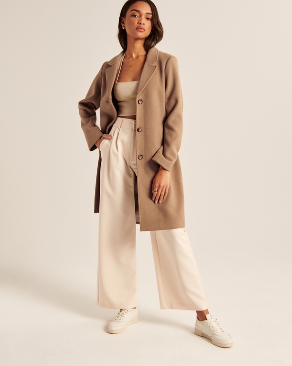 Women's Wool Coats | Abercrombie & Fitch