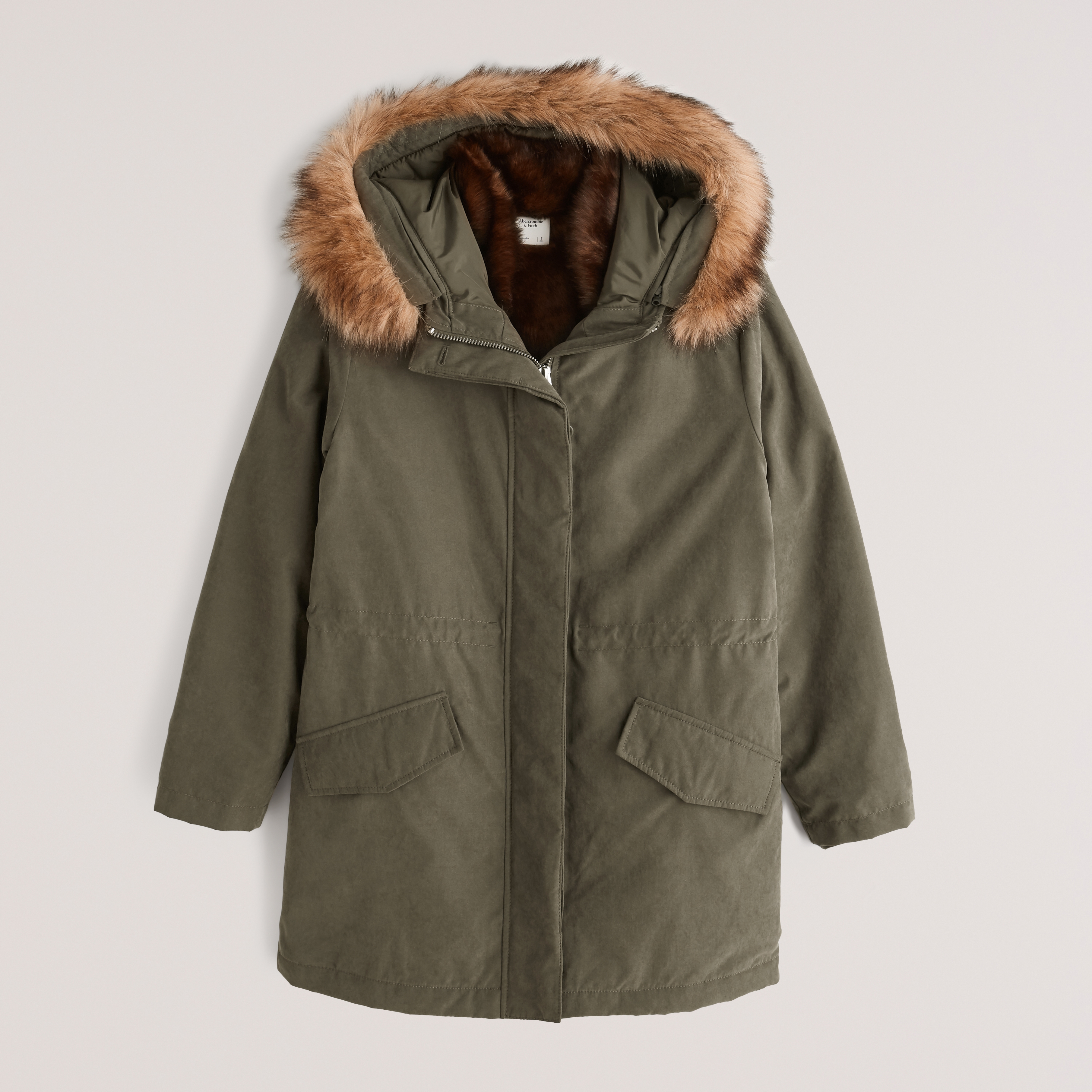 abercrombie parka womens