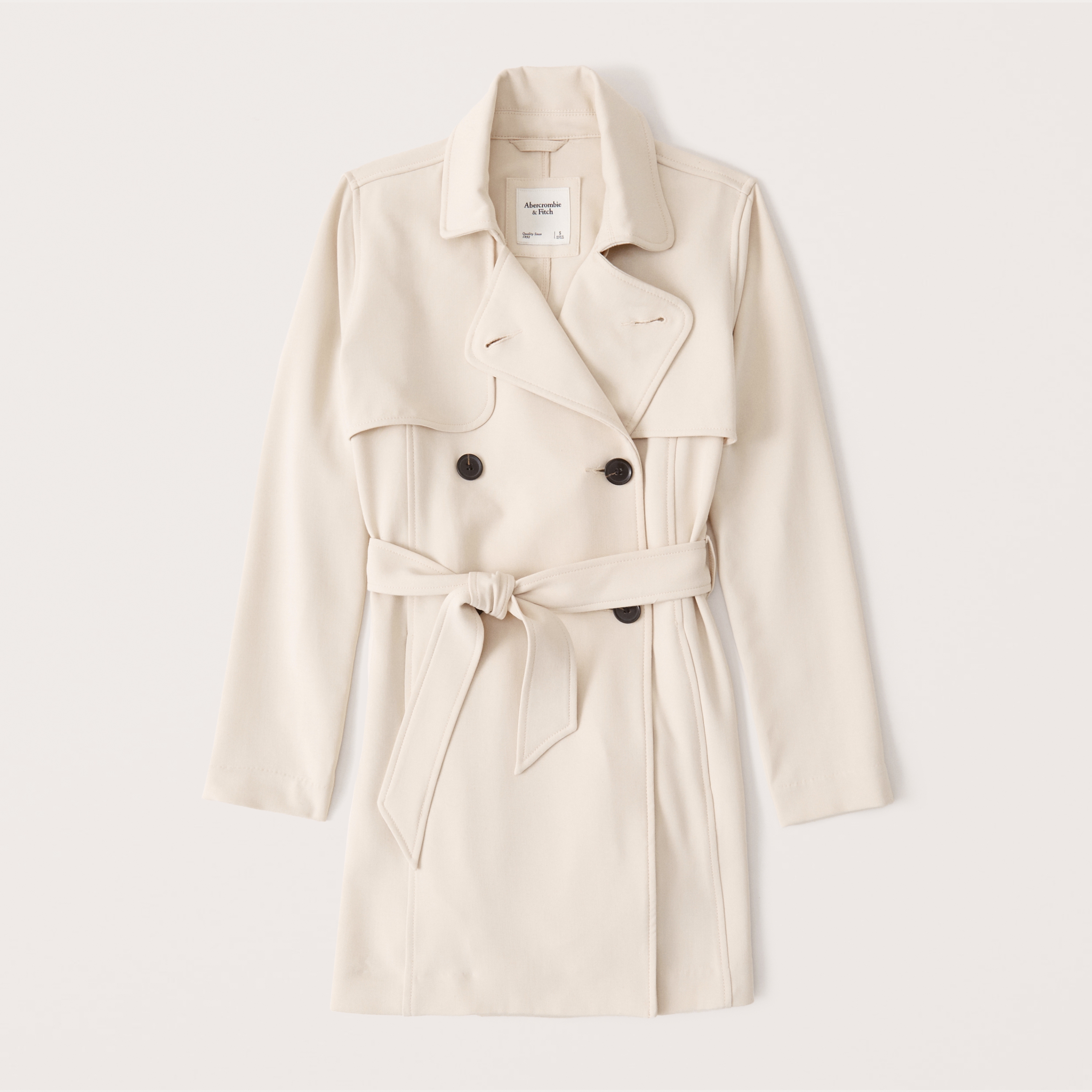 abercrombie winter trench coat