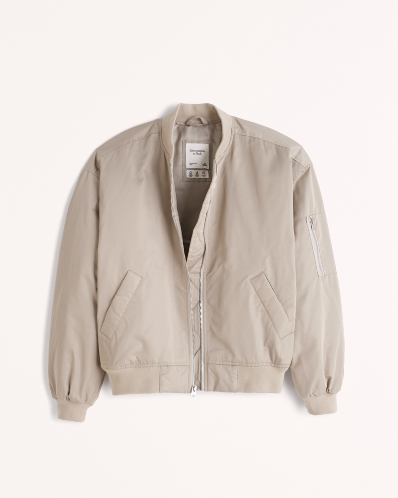 Men - Beige Water-repellent windbreaker - Size: S - H&M