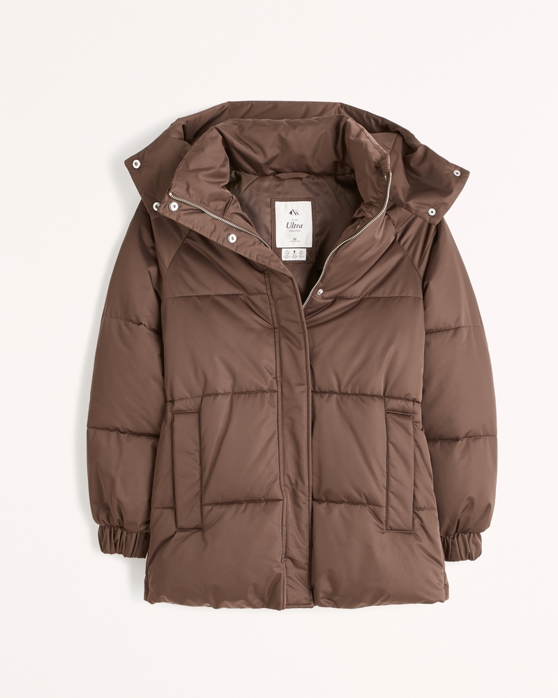 Abercrombie oversized puffer hotsell