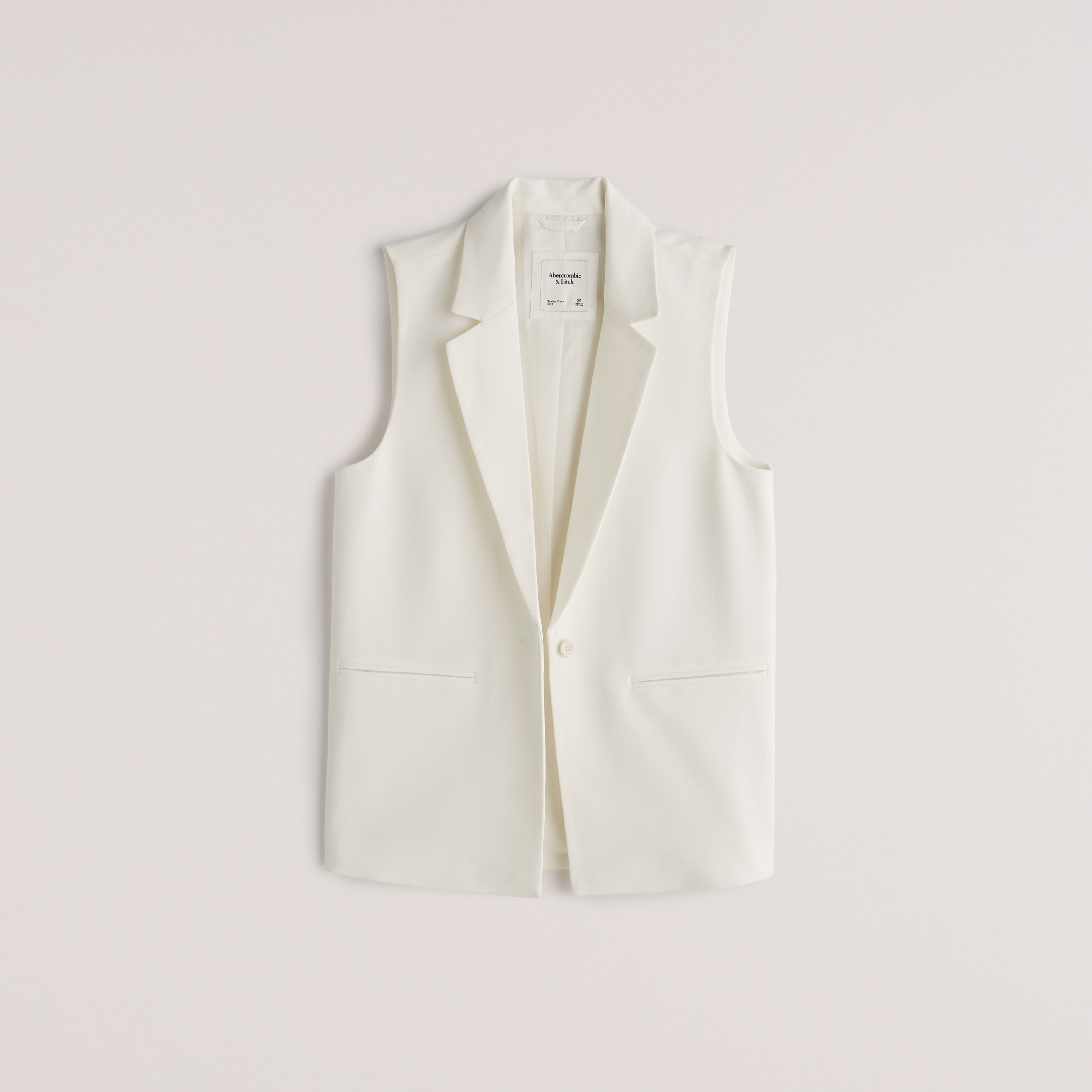 sleeveless blazer vest