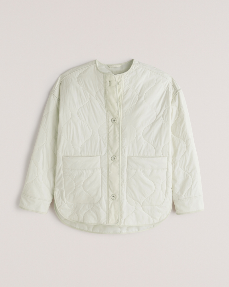 abercrombie quilted liner jacket