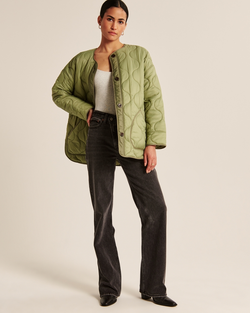 abercrombie.com | Quilted Liner Jacket