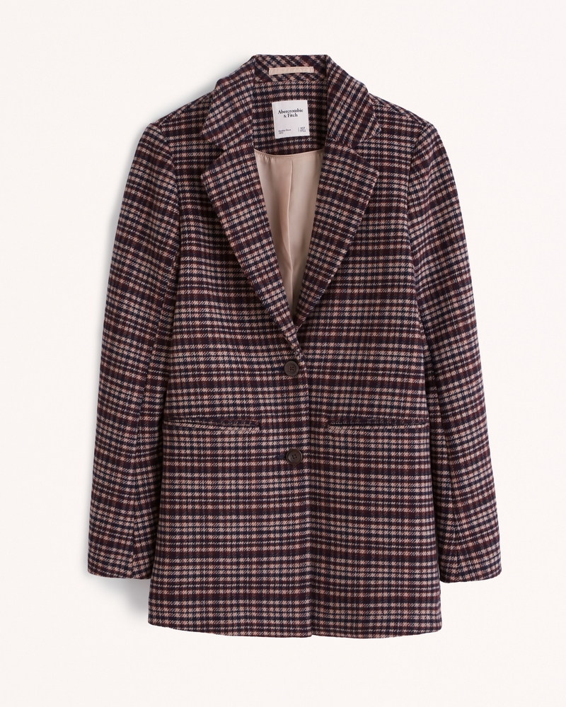 Women's Heavyweight Wool-Blend Blazer Coat | Women's Clearance ...