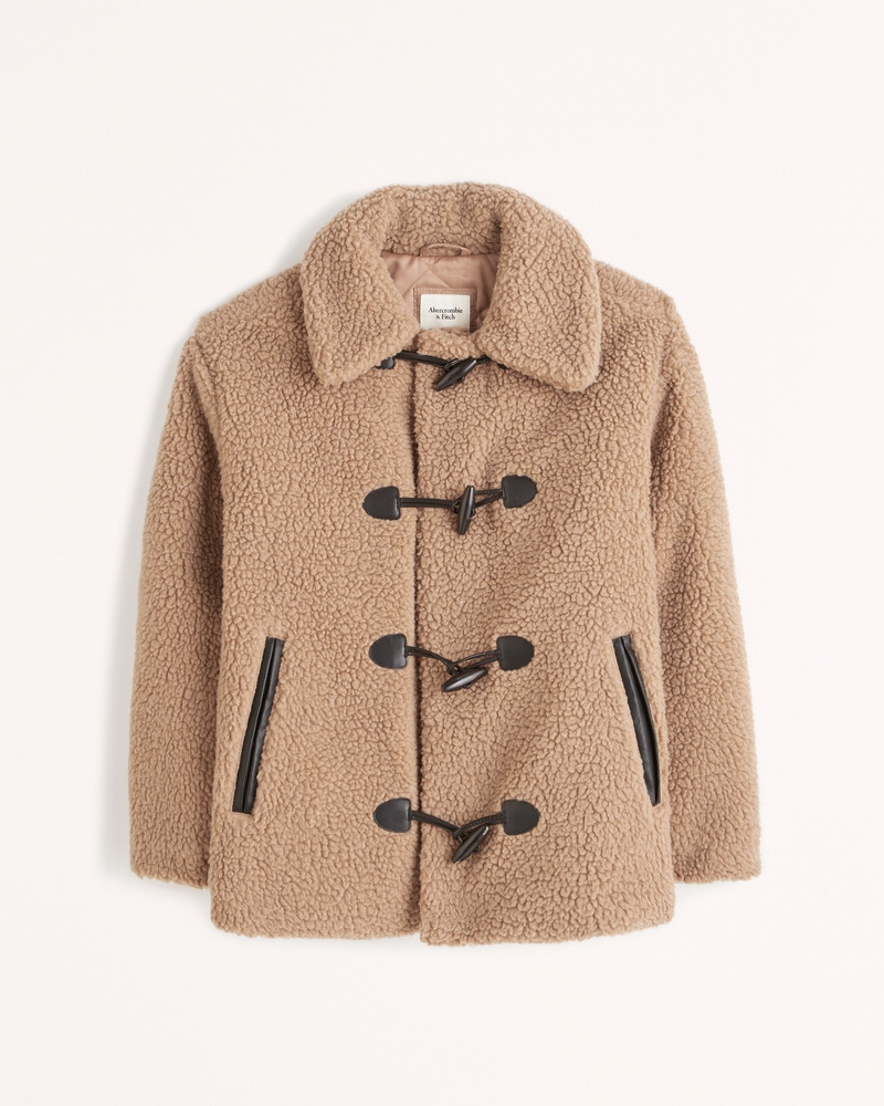 ABERCROMBIE AND FITCH SHERPA JACKET xpressriyadh
