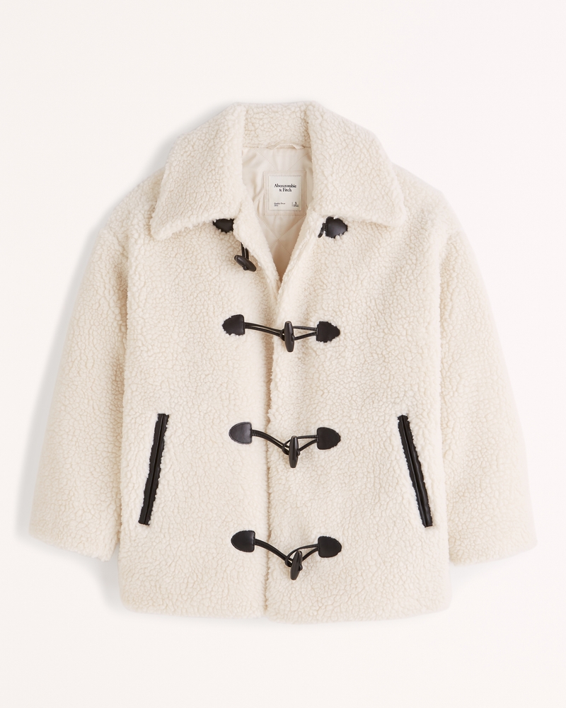 Abercrombie 2025 sherpa coat