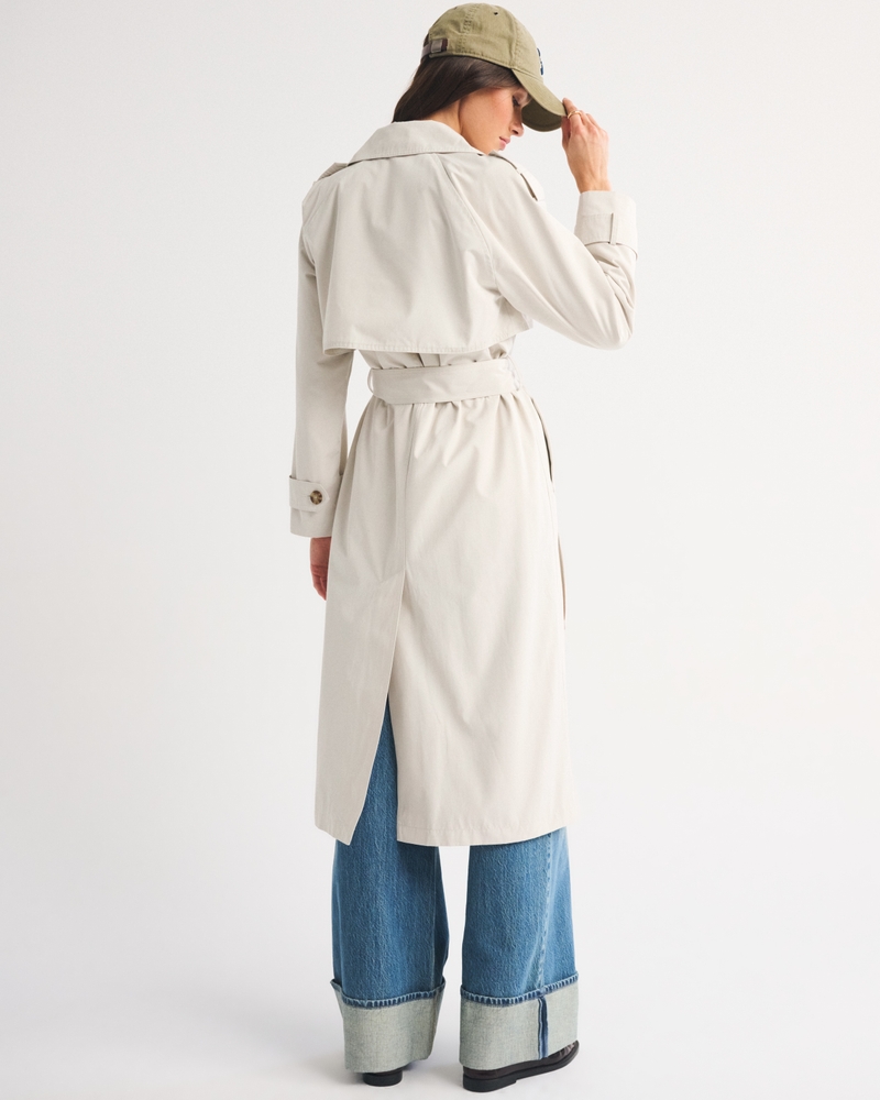 A&F Carrie Long Trench Coat - thumbnail 5