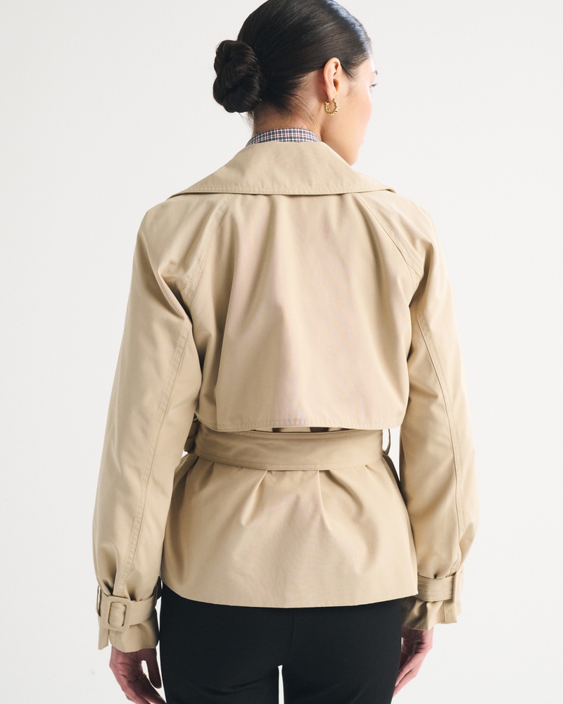 Short Belted Trench Coat - thumbnail 10