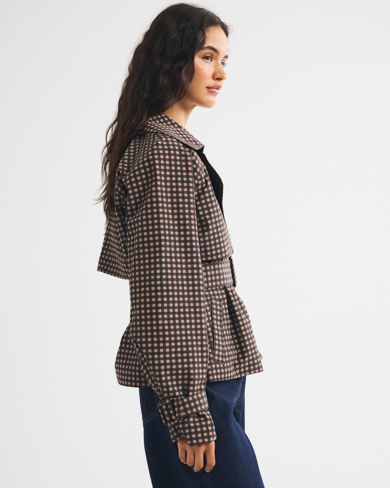 Short Belted Trench Coat - thumbnail 4