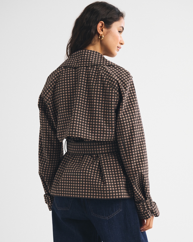 Short Belted Trench Coat - thumbnail 5