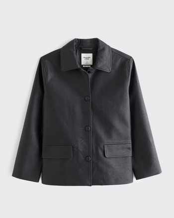 Vegan Leather Jacket