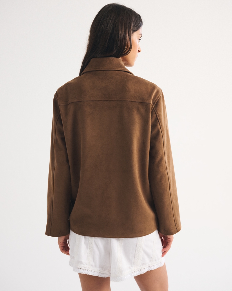 Vegan Suede Jacket - thumbnail 4