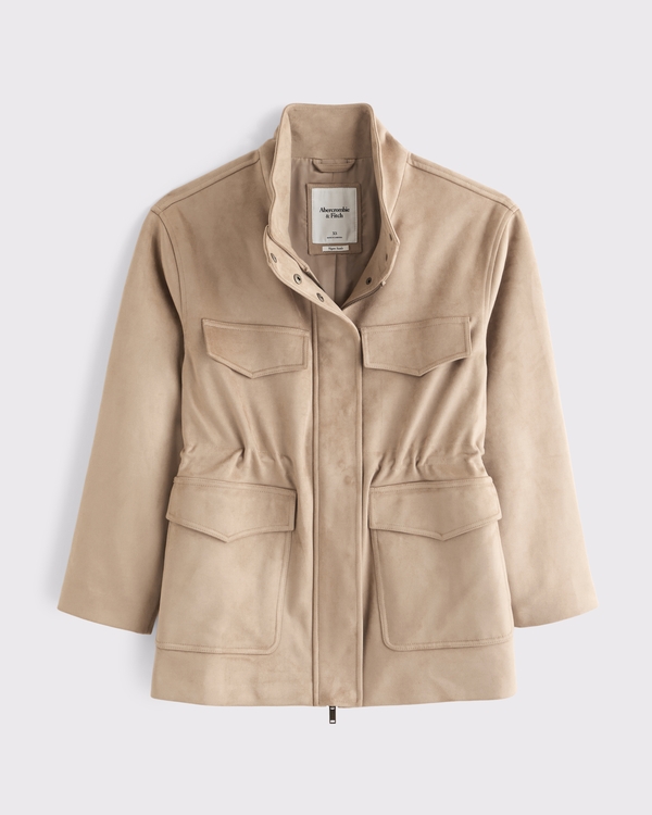 ジャケット・アウター ounce soft suede jacket ジャケット・アウター ounce soft suede jacket NUJOH ブルゾン