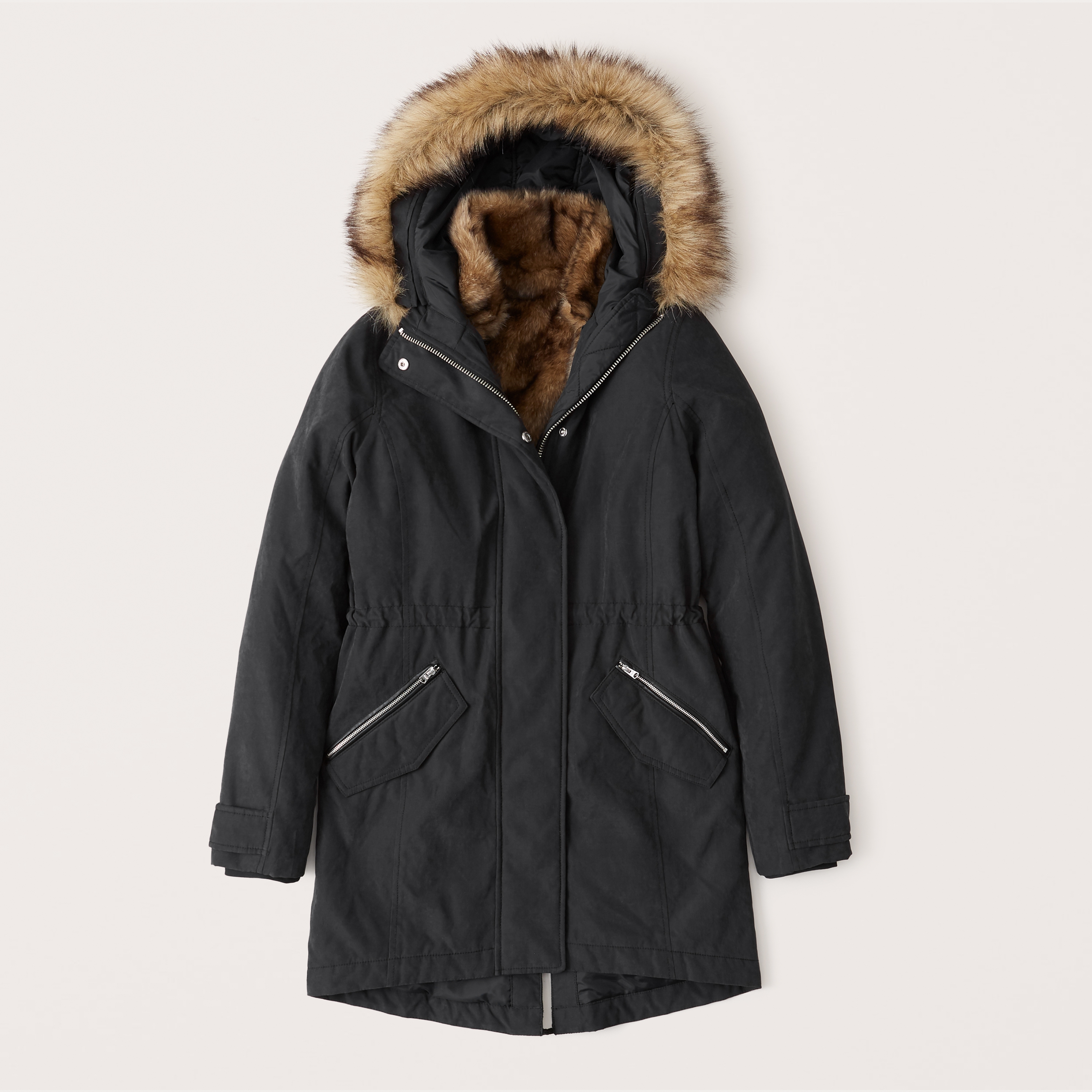 veste fourrure abercrombie