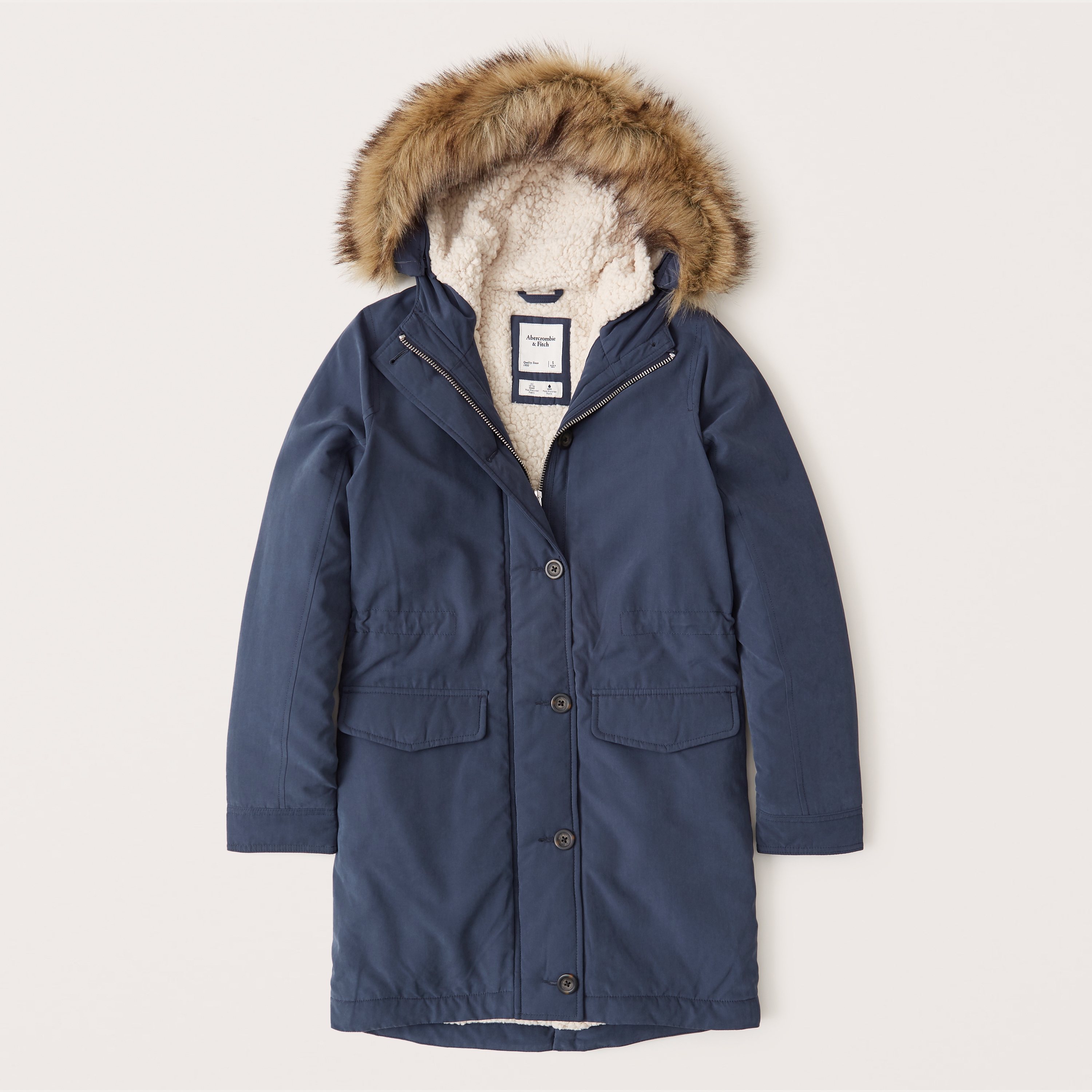 abercrombie blue jacket