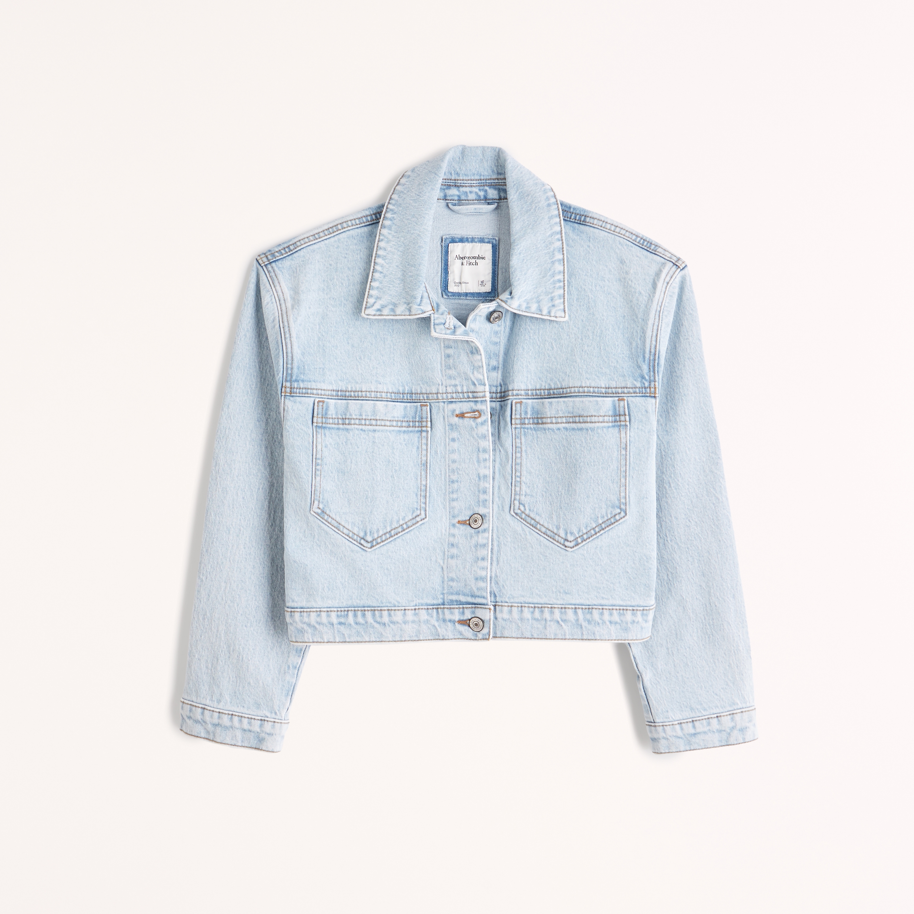 Abercrombie and fitch denim on sale jacket