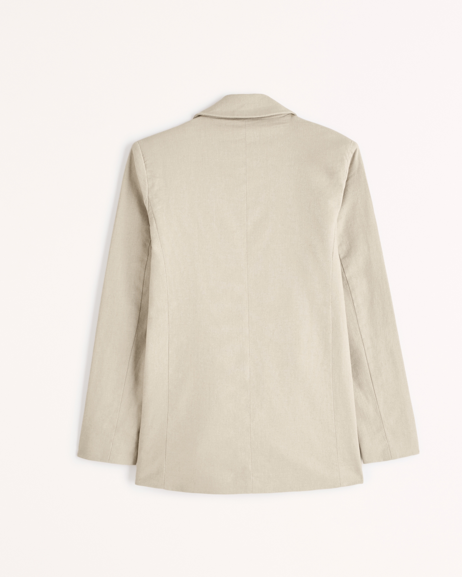 Linen-Blend Blazer