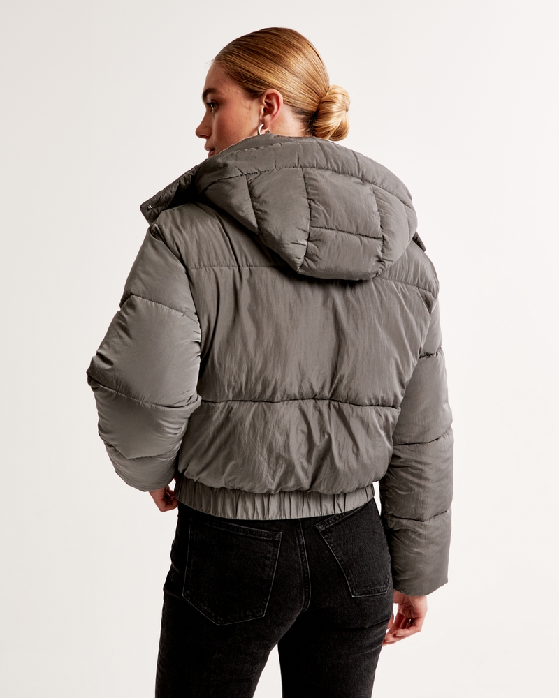 Women's Ultimate Corduroy Mini Puffer Jacket, Women's Clearance