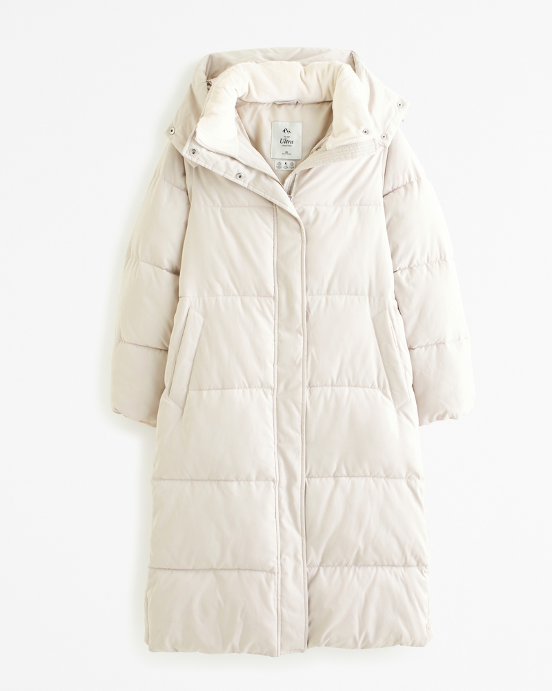 Abercrombie womens cheap puffer jacket