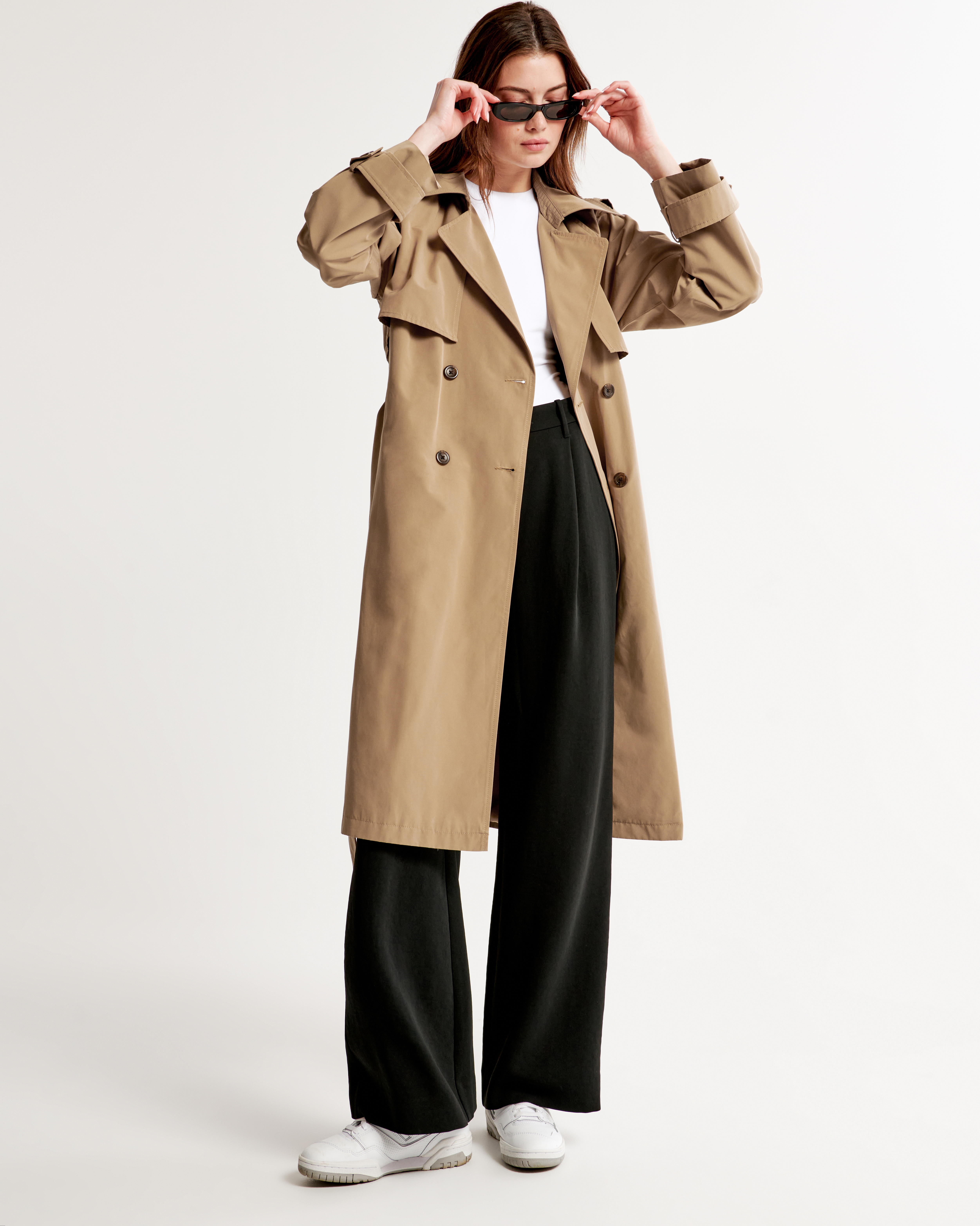 Abercrombie winter outlet trench coat